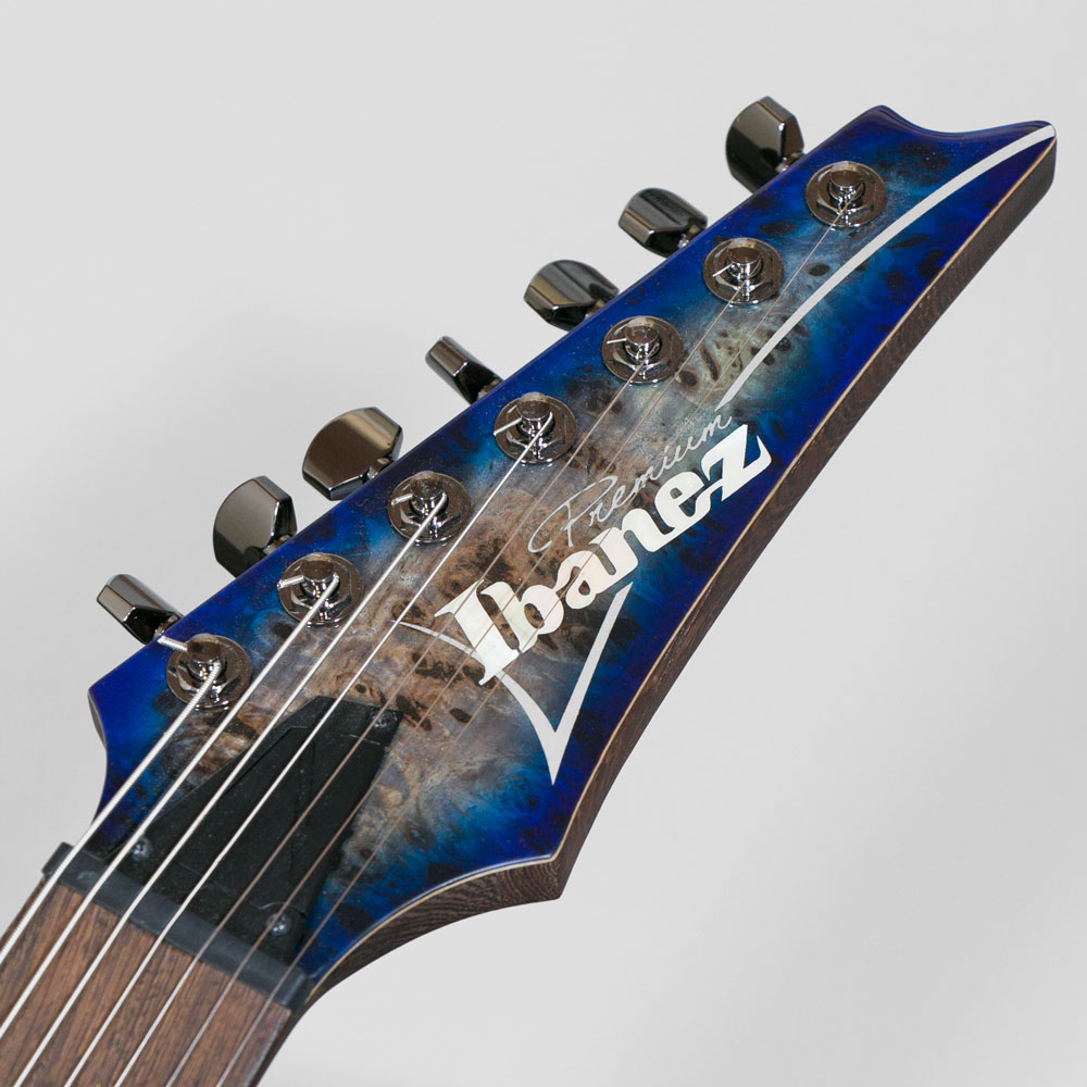 Ibanez RG1027PBF Cerulean Blue Burst 7st 5