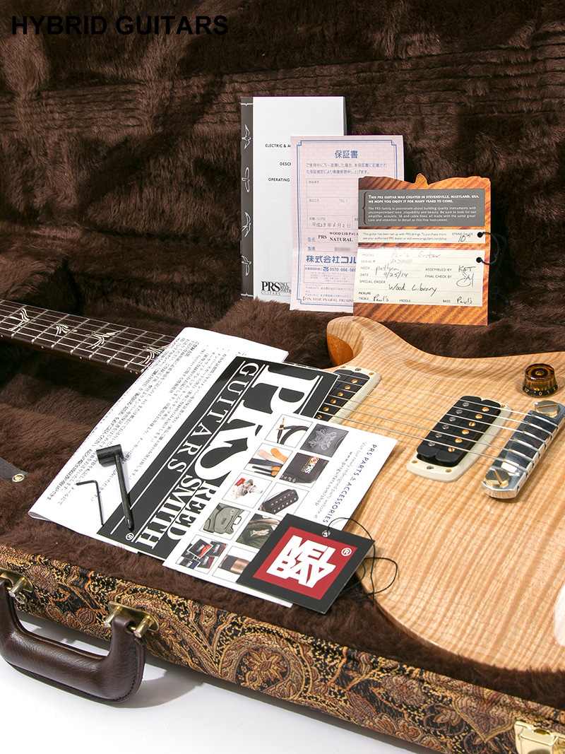 Paul Reed Smith(PRS) Paul’s Guitar Wood Library Natural 16