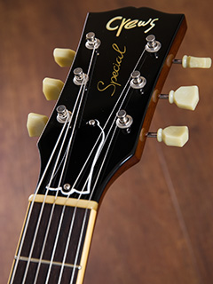 Crews Maniac Sound Vintage Line LED LIMIT Special Korina/Jacaranda/Honduras with K&T Limited  ヘッド正面 サムネイル