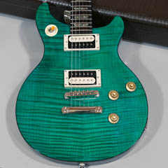 Epiphone Tak Matsumoto DC Standard Plus Top Aqua Blue ボディー裏面 サムネイル