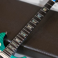 Epiphone Tak Matsumoto DC Standard Plus Top Aqua Blue ヘッド裏面 サムネイル