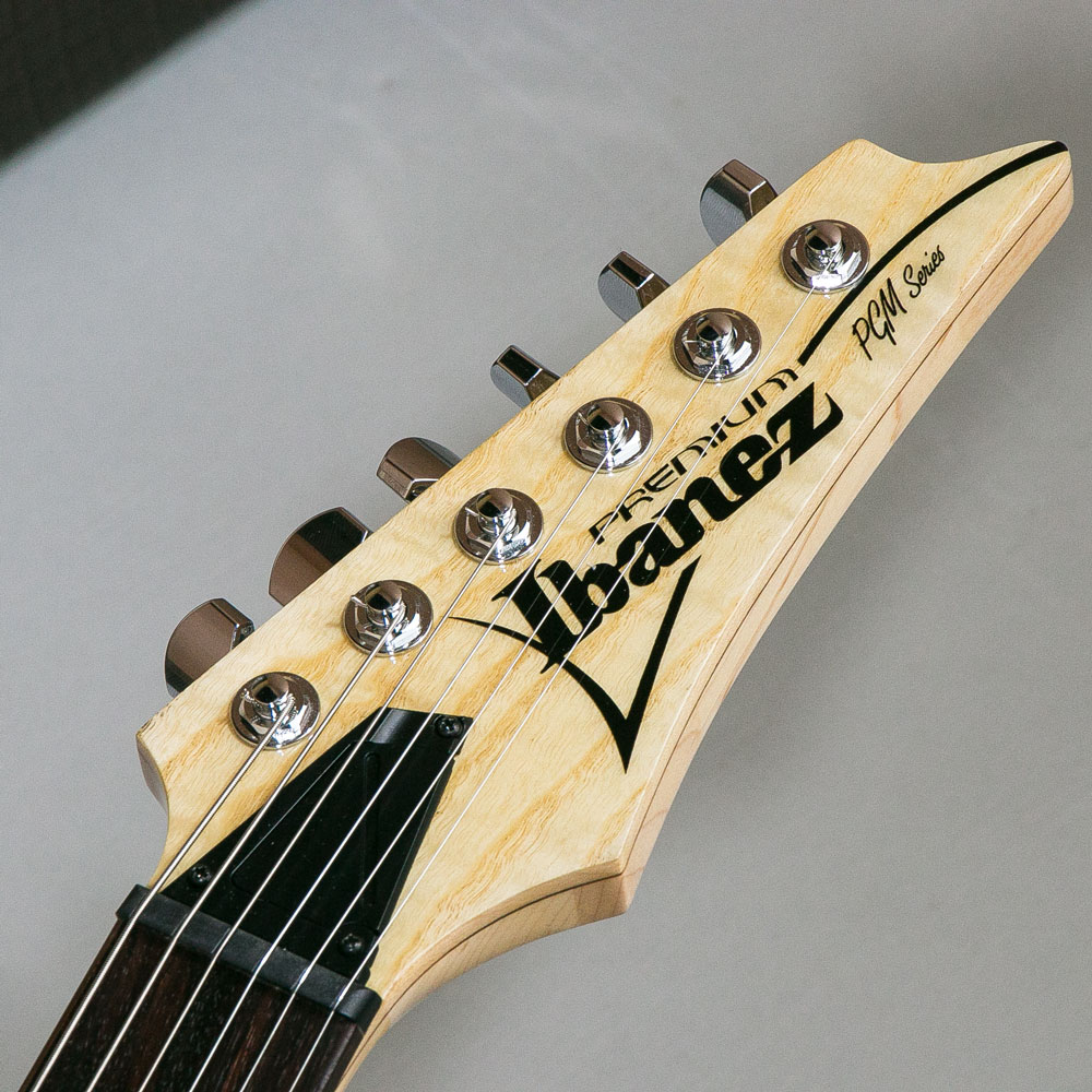 Ibanez PGM80P Premium Paul Gilbert Model Natural 7