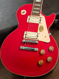 Gibson Les Paul Standard 2001 Pink Red ボディー正面 サムネイル