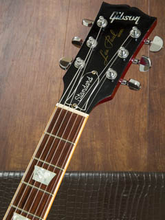 Gibson Les Paul Standard 2001 Pink Red ヘッド正面 サムネイル