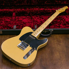 K.Nyui Custom Guitars KNTE Butterscotch Blonde 全体正面 サムネイル