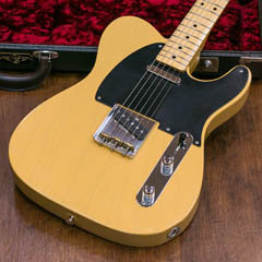 K.Nyui Custom Guitars KNTE Butterscotch Blonde ボディー正面 サムネイル