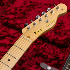 K.Nyui Custom Guitars KNTE Butterscotch Blonde ヘッド正面 サムネイル