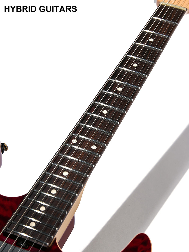 Sadowsky TYO Modern Edge Strat EMG Black Cherry 7