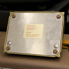 Klon Centaur Gold Longtail 全体裏面 サムネイル