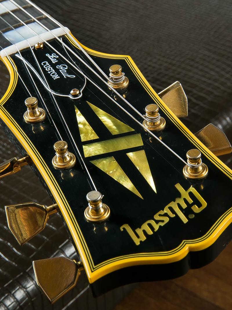 Gibson Custom Shop 1968 Les Paul Custom VOS Antique Ebony 2016
 6