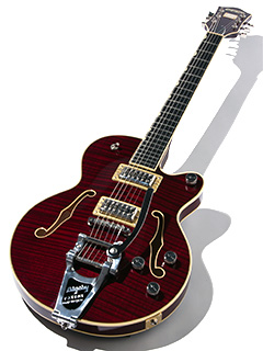 Gretsch G6659T Players Edition Broadkaster Jr. Center Block Single-Cut Dark Cherry Stain 2017 全体正面 サムネイル