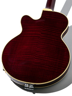 Gretsch G6659T Players Edition Broadkaster Jr. Center Block Single-Cut Dark Cherry Stain 2017 ボディー裏面 サムネイル