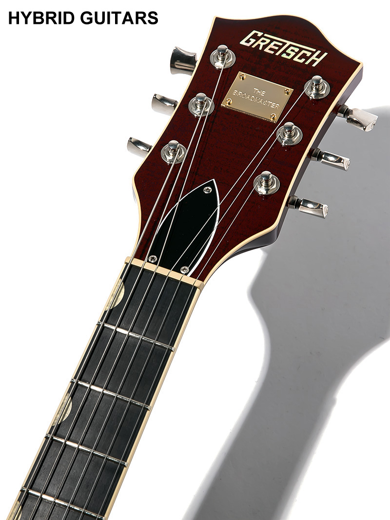 Gretsch G6659T Players Edition Broadkaster Jr. Center Block Single-Cut Dark Cherry Stain 2017 5