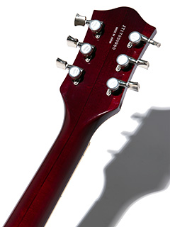 Gretsch G6659T Players Edition Broadkaster Jr. Center Block Single-Cut Dark Cherry Stain 2017 ヘッド裏面 サムネイル