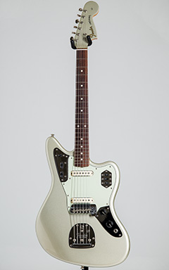 Fender Custom Shop 1962 Jaguar NOS Matching Head Inca Silver 全体正面 サムネイル