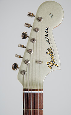 Fender Custom Shop 1962 Jaguar NOS Matching Head Inca Silver ヘッド正面 サムネイル