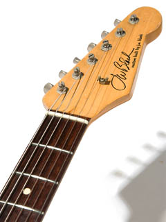 J.W.Black Guitars JWB-S 3 Tone Sunburst Midium Aged  ヘッド正面 サムネイル
