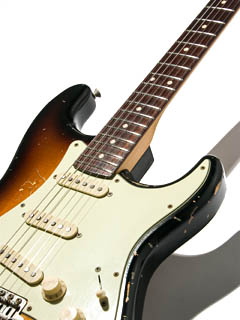 J.W.Black Guitars JWB-S 3 Tone Sunburst Midium Aged  写真9 サムネイル