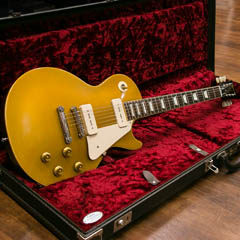 Gibson Custom Shop True Historic 1956 Les Paul Standard Reissue Gold Top 2015 全体正面 サムネイル