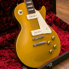 Gibson Custom Shop True Historic 1956 Les Paul Standard Reissue Gold Top 2015 ボディー正面 サムネイル
