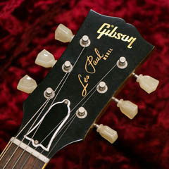 Gibson Custom Shop True Historic 1956 Les Paul Standard Reissue Gold Top 2015 ヘッド正面 サムネイル
