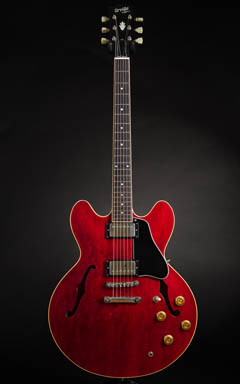 Orville by Gibson ES-335 Cherry 全体正面 サムネイル