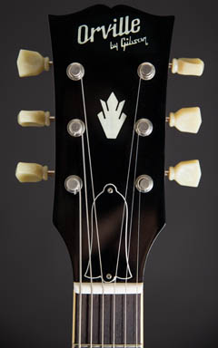 Orville by Gibson ES-335 Cherry ヘッド裏面 サムネイル