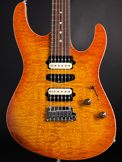 Suhr Modern Korina Quilt Limited Honey Amber Burst 2013