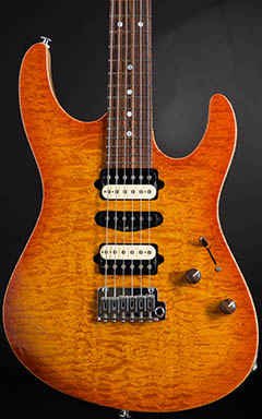 Suhr Modern Korina Quilt Limited Honey Amber Burst 2013 写真11 サムネイル