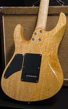 Suhr Modern Korina Quilt Limited Honey Amber Burst 2013 ボディー裏面 サムネイル
