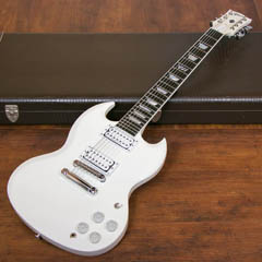 Gibson Limited Run SG Light 7 Alpine White 全体正面 サムネイル