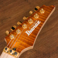 Ibanez J.Custom RG8550MZ BBE ヘッド正面 サムネイル