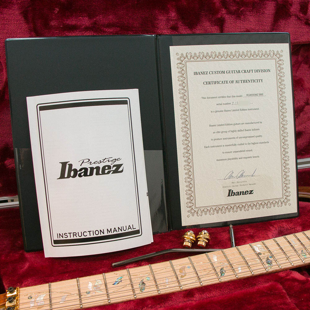 Ibanez J.Custom RG8550MZ BBE 9