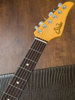 Suhr Classic T Antique 3 Tone Burst 2015 ヘッド正面 サムネイル