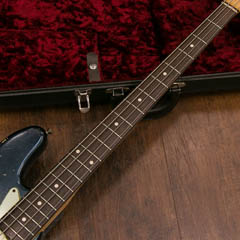 Fender Custom Shop Master Build Dennis Galuszka 1964 Jazz Bass Heavy Relic Dark Lake Placid Blue 2017 指板 サムネイル