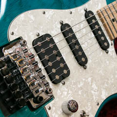 Tom Anderson  The Classic Bora Bora Blue 2015 ボディー正面 サムネイル