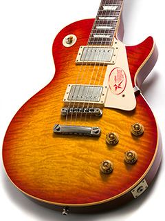 Gibson Custom Shop Historic Collection 1959 Les Paul Standard Reissue VOS Washed Cherry Sunburst 2007 ボディー正面 サムネイル