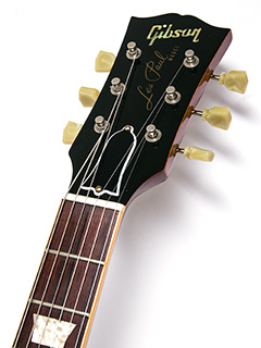 Gibson Custom Shop Historic Collection 1959 Les Paul Standard Reissue VOS Washed Cherry Sunburst 2007 ヘッド正面 サムネイル