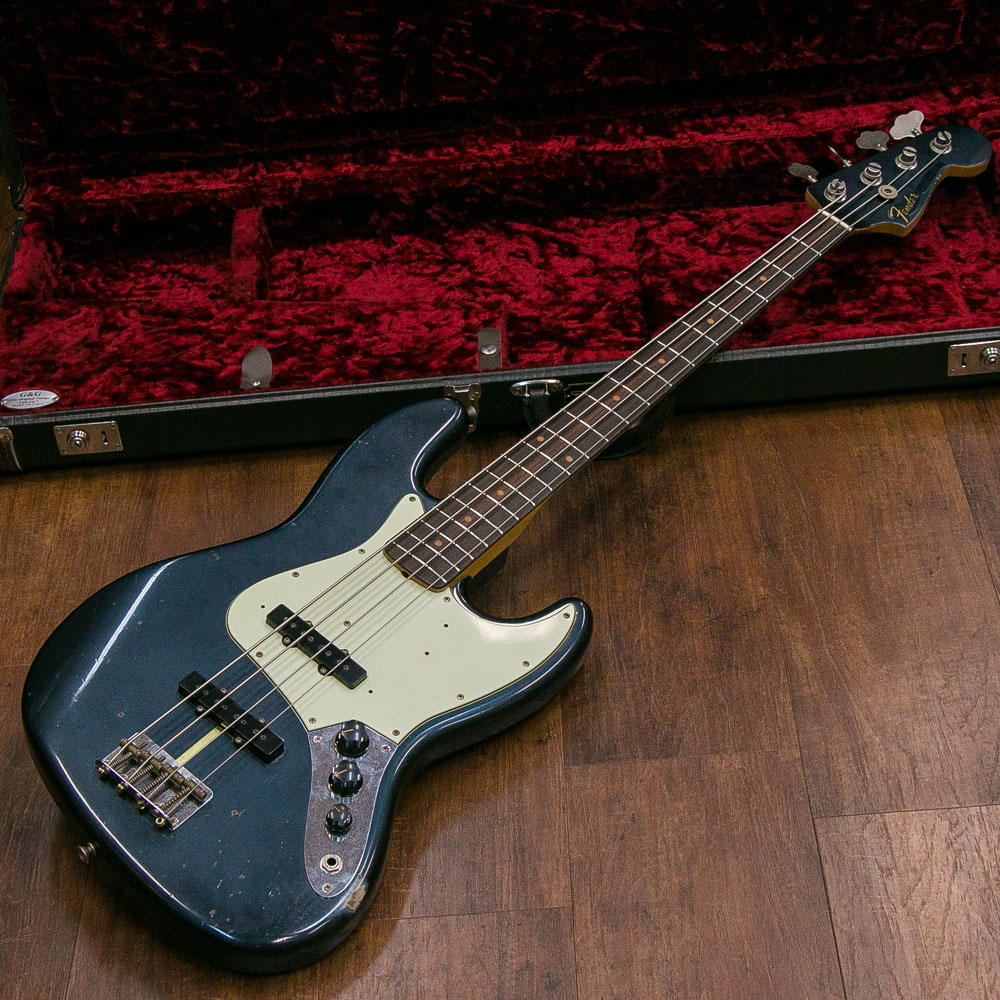 Fender Custom Shop 30th Anniversary 1962 Jazz Bass Journeyman Relic Darker Lake Placid Blue 2017 1