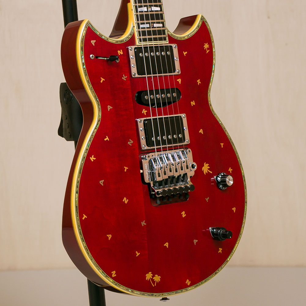 YAMAHA SG-T2 See Through Red TAKANAKA MASAYOSHI Signature 11