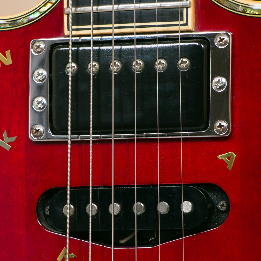 YAMAHA SG-T2 See Through Red TAKANAKA MASAYOSHI Signature 14