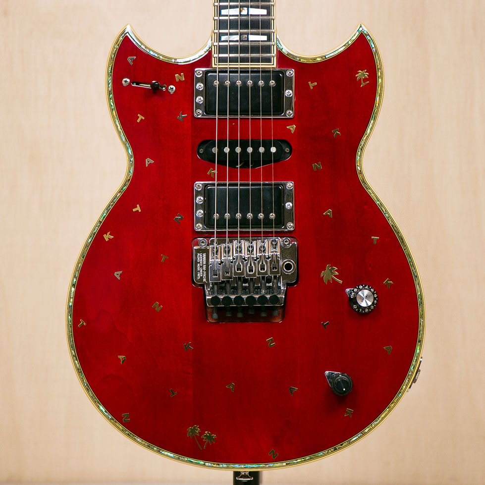 YAMAHA SG-T2 See Through Red TAKANAKA MASAYOSHI Signature 3