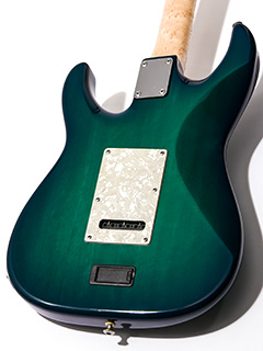 James Tyler Studio Elite Caribbean Splash Full-Gloss Birdseye Neck 2003 ボディー裏面 サムネイル