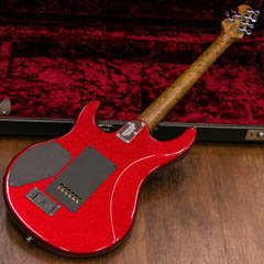 MUSIC MAN Premier Dealer Network Limited Model LUKE 3 Cardinal Red Sparkle 全体裏面 サムネイル