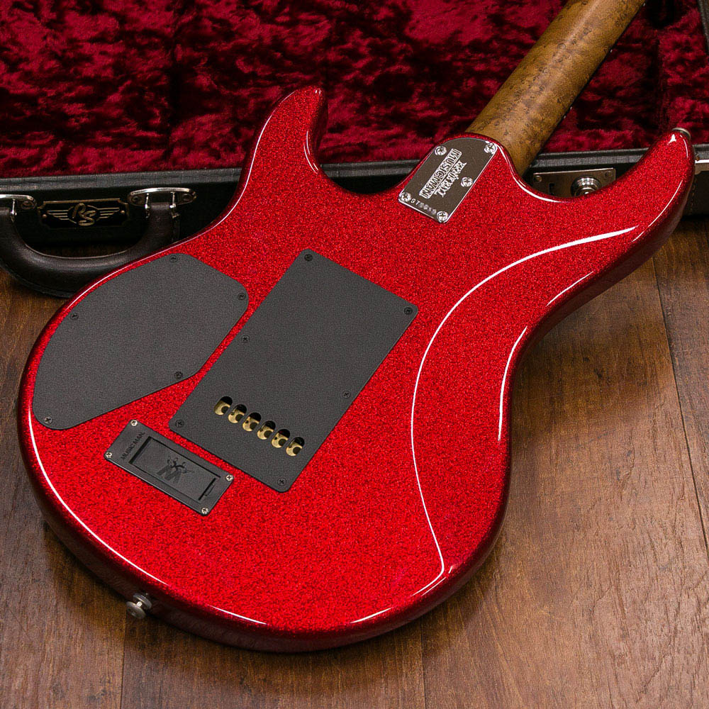 MUSIC MAN Premier Dealer Network Limited Model LUKE 3 Cardinal Red Sparkle 4