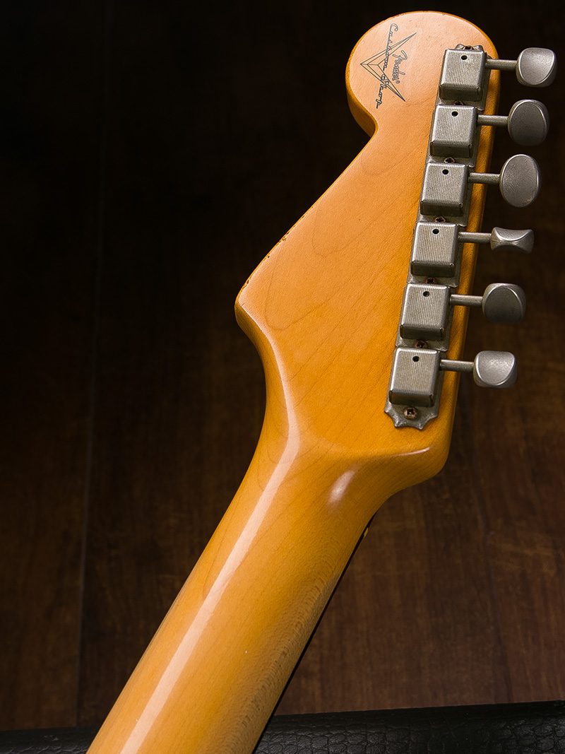 Fender Custom Shop 1960 Stratocaster Relic Matching Head Surf Green 2011 6