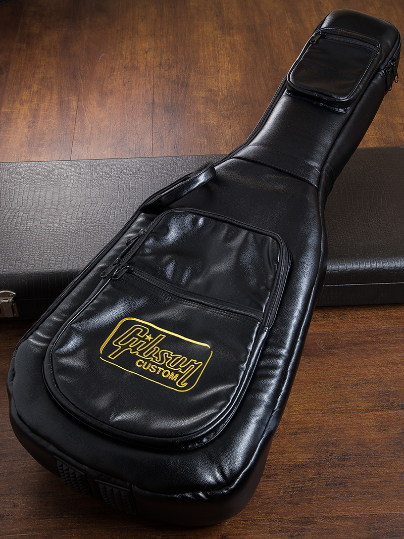 Gibson Custom Shop Gig Bag Black/Gold Logo 1