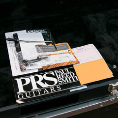 Paul Reed Smith(PRS)  McCarty 10Top Ebony Binding Neck Blueberry 2017 指板 サムネイル