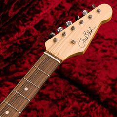 J.W.Black Guitars Jazzmaster Proto 3 Tone Sunburst Soft Aged 2018 ヘッド正面 サムネイル