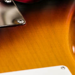 J.W.Black Guitars Jazzmaster Proto 3 Tone Sunburst Soft Aged 2018 指板 サムネイル